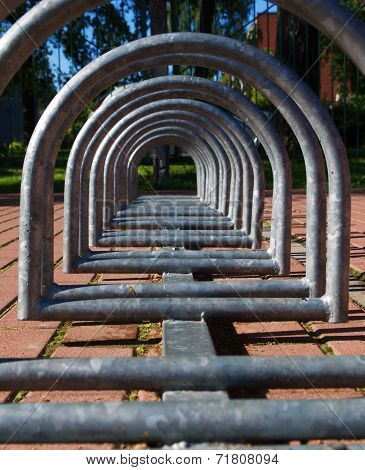 Metal Spiral Holder For Bikes
