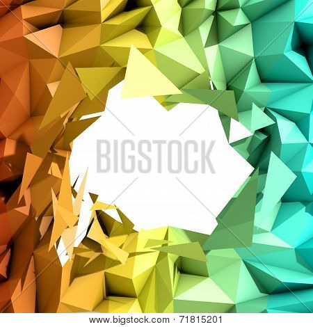 Abstract Triangle Background