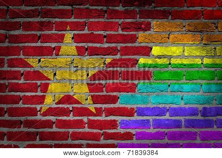 Dark Brick Wall - Lgbt Rights - Vietnam
