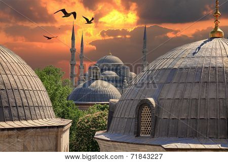 Sundown in Istanbul