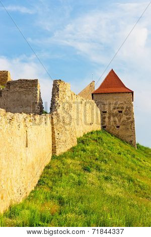 Rupea Castle Near Brasov, Medieval Fortress