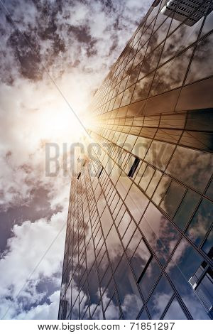 Office Tower In The Sun