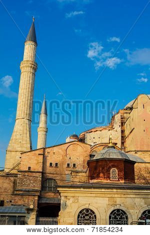 Hagia Sophia In Istanbul, Turkey.