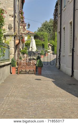 Street In Italian Village