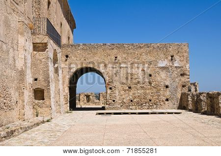 Swabian Castle of Rocca Imperiale. Calabria. Italy.