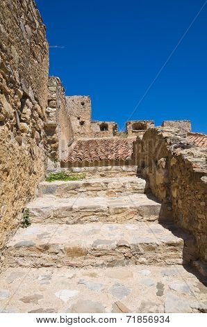 Swabian Castle of Rocca Imperiale. Calabria. Italy.