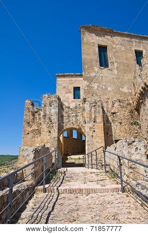 Swabian Castle of Rocca Imperiale. Calabria. Italy.