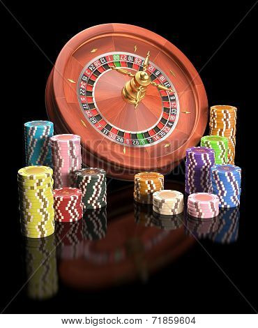 Roulette Wheel Chips