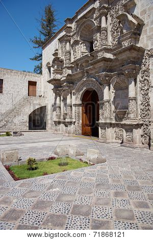 Church of San Agustin in Arequipa