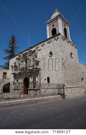 Church of San Agustin in Arequipa