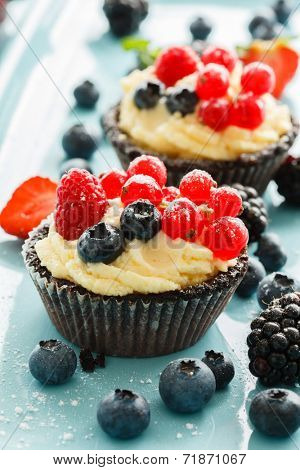 berries tart