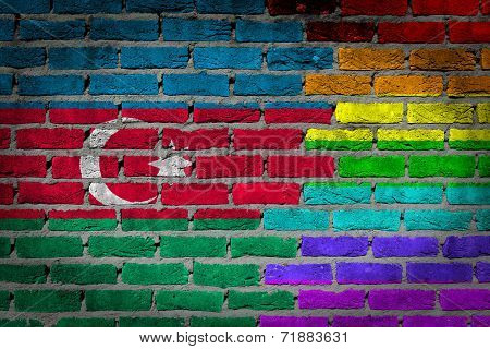 Dark Brick Wall - Lgbt Rights - Azerbaijan