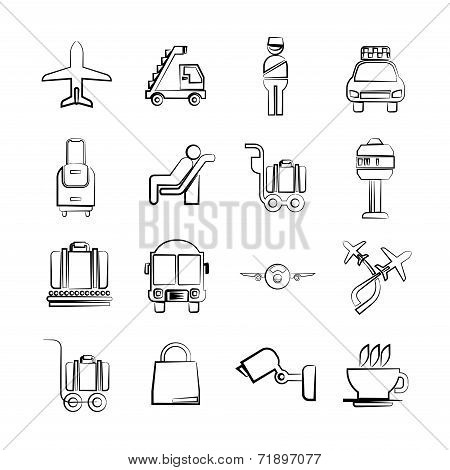 airport icons