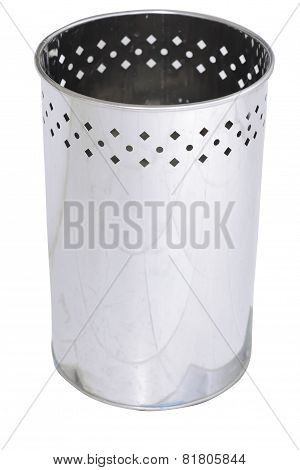Trash Basket . Isolated