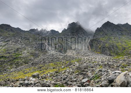 Climbing The Heights. July. Eastern Sayan