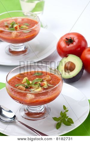 Gazpacho çorbası