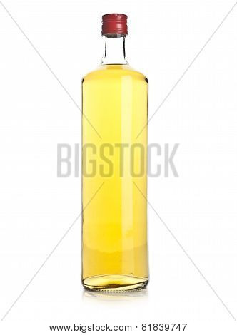 Glass Bottle Of Brandy