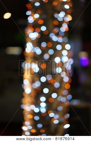 Bokeh from a tree