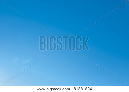 blue sky background