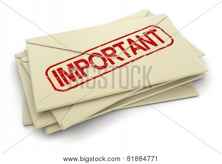 Important letters  (clipping path included)