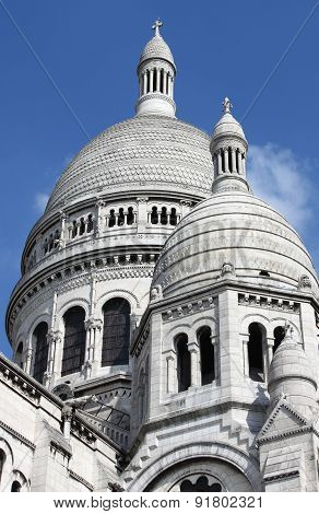 Domes of the Basilica of the Sacre Coeur