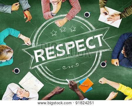 Respect Honesty Honorable Regard Integrity Concept