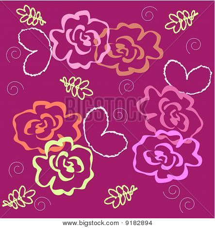 Fundo floral