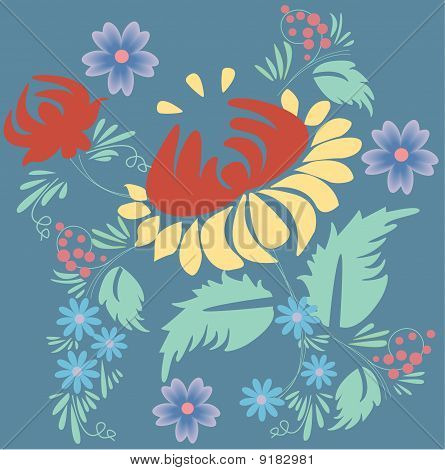 Fundo floral