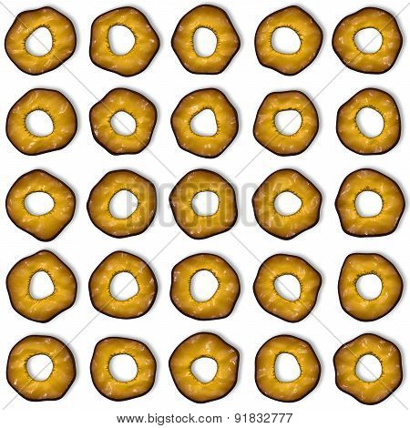 Sliced Fruits Generated Texture
