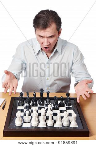 Man Emotionally Perturbed Game Combination In Chess