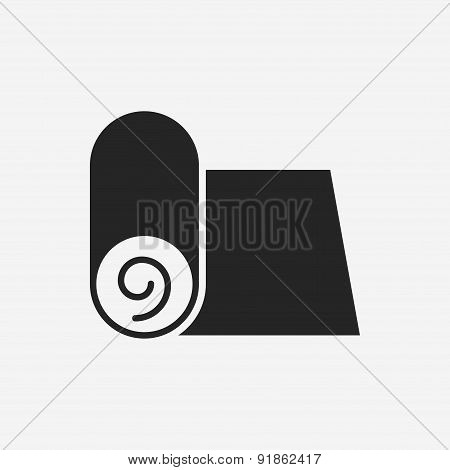 Yoga Mat Icon