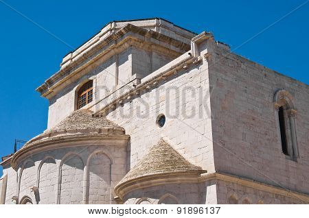 Basilica Church of St. Sepolcro. Barletta. Puglia. Italy.