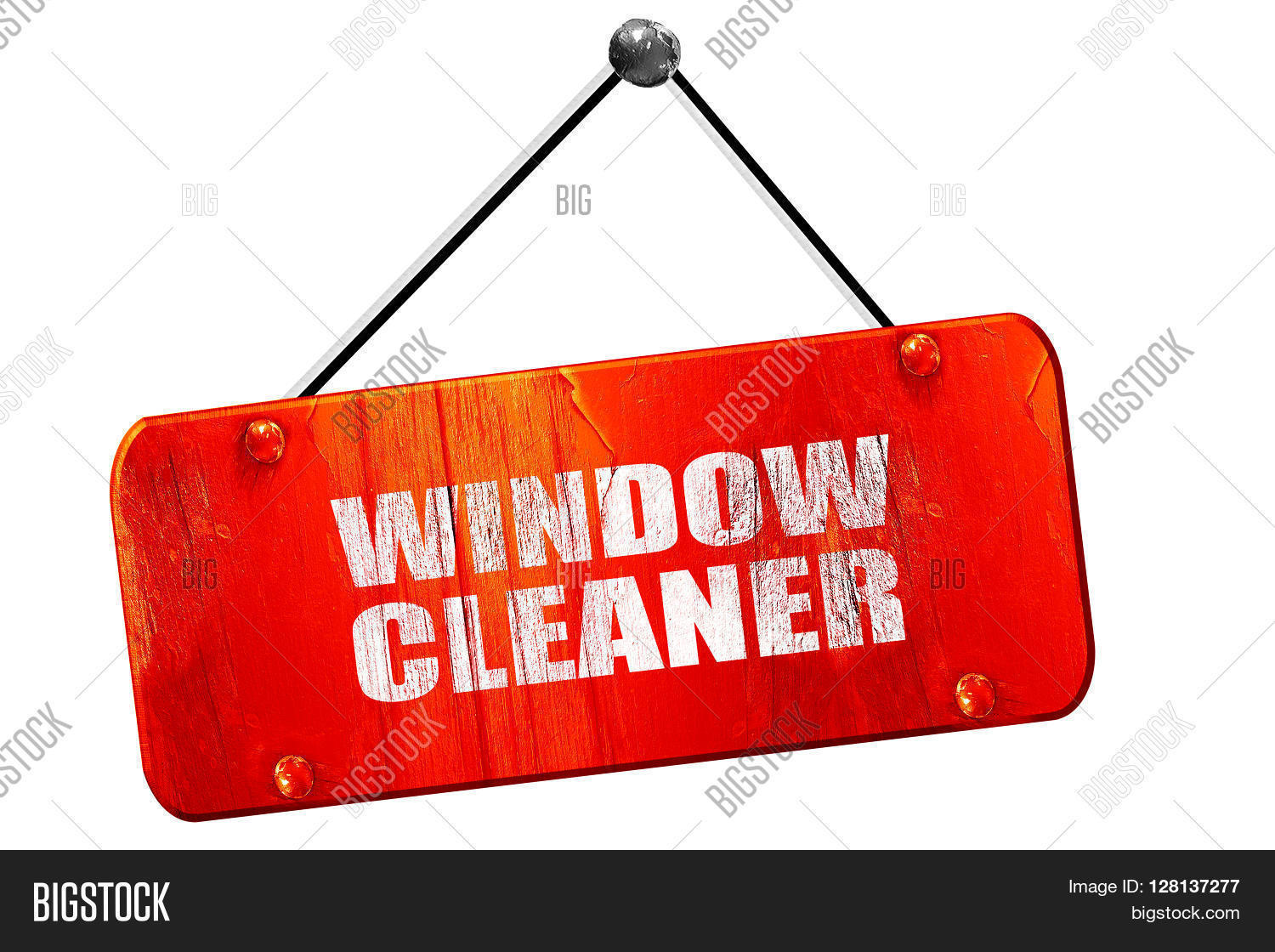 Window Cleaner, 3D Image & Photo (Free Trial) | Bigstock