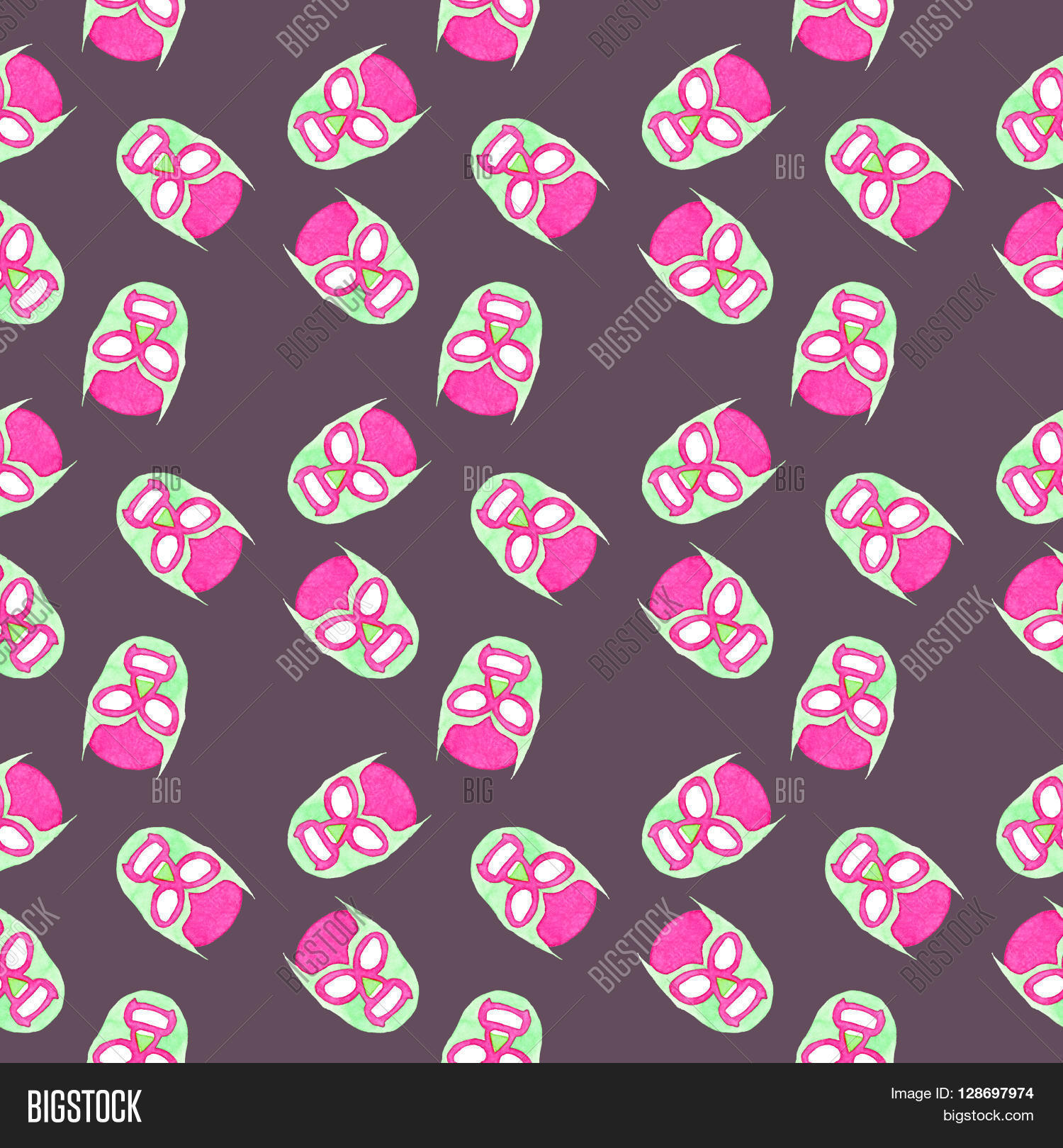 Luchador Fighter Mask Image & Photo (Free Trial) | Bigstock