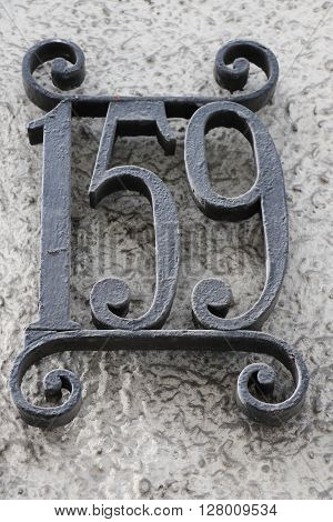 House number 159 in the city of Paris