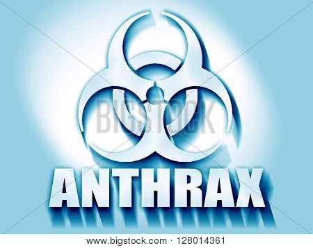 Anthrax virus concept background