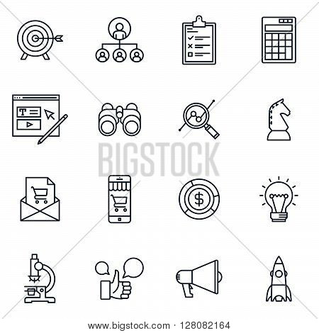 Business And Finance Icon Set