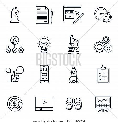 Business And Finance Icon Set