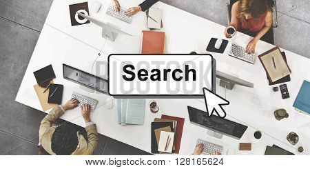 Search Searching Finding Looking Optimisation Concept