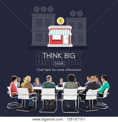 Think Big Investment Opportunity Business Concept