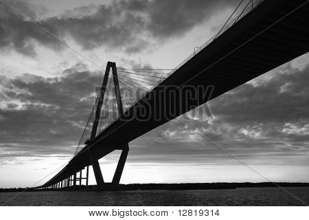 Cooper joen silta Charleston, South Carolina.