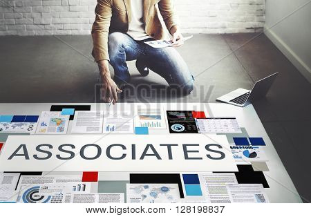 Associates Association Company Organization Concept