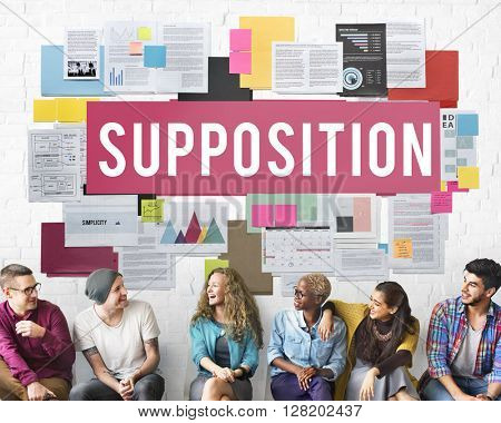 Supposition Prediction Logic Ideas Concept