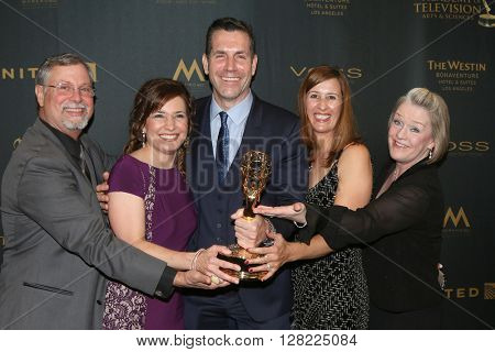 LOS ANGELES - MAY 1:  General Hospital Producers, Frank Valentini at the 43rd Daytime Emmy Awards at the Westin Bonaventure Hotel  on May 1, 2016 in Los Angeles, CA