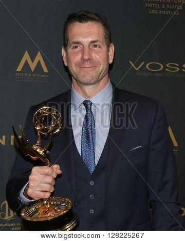 LOS ANGELES - MAY 1:  Frank Valentini at the 43rd Daytime Emmy Awards at the Westin Bonaventure Hotel  on May 1, 2016 in Los Angeles, CA