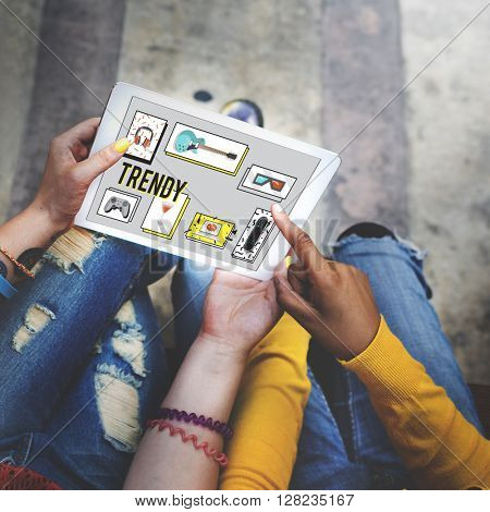 Youth Culture Free Yolo Trendy Teenage Concept