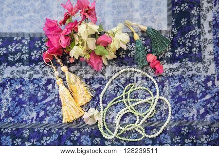 set to create brightly colored jewelry: earrings, pendants