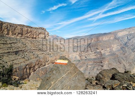 In Oman   Canyon The Deep    Sky