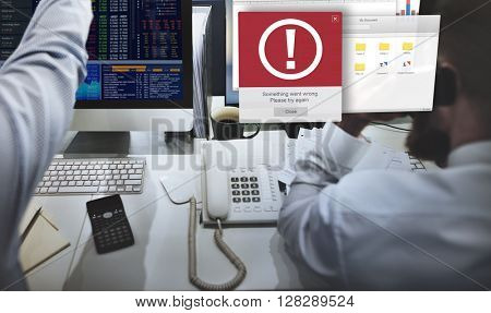 Error Alert Failure Icon Problem Concept