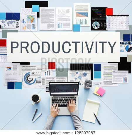 Productivity Efficiency Development Improvement Concept